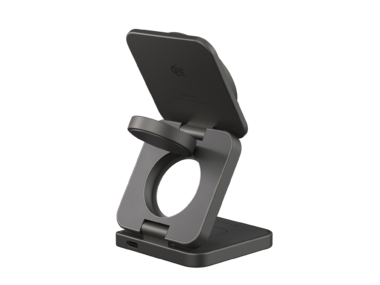 Mag 3 Ultra Qi2 25W 3-in-1 Foldable Charger