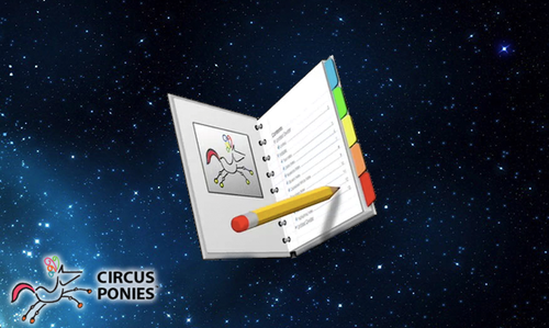 Circus Ponies NoteBook