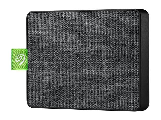 Seagate Ultra Touch SSD 1TB External Solid State Drive Portable - Black USB-C USB 3.0 for PC MAC and Lynx for Android, Mylio and Adobe (STJW1000401)