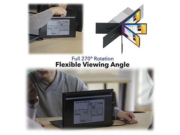 Mobile Pixels DUEX Plus: Portable Dual-Screen Laptop Monitor