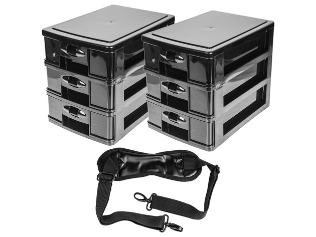 SHANY Makeup Artist Soft Rolling Trolley Cosmetic Case with Free Set of Mesh Bag - HEAD TURNER for $199 7 SHANY Makeup Artist Soft Rolling Trolley Cosmetic Case with Free Set of Mesh Bag - HEAD TURNER for $199 7
