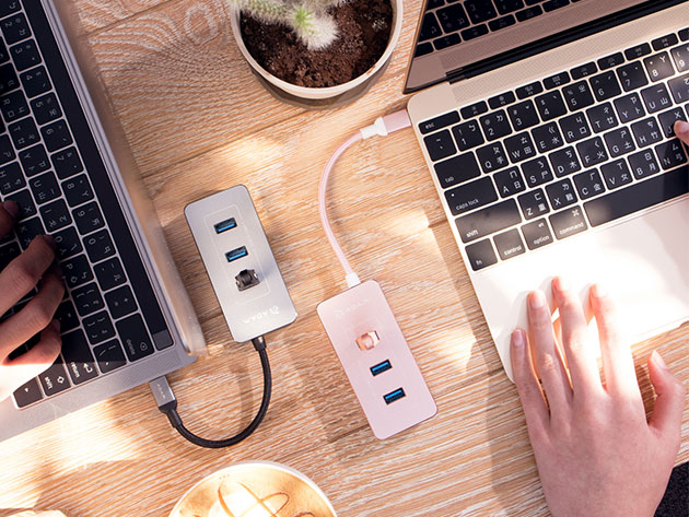 CASA Hub PDC601 USB-C Power Adapter (Rose Gold)