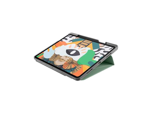 tomtoc Vertical Case for 12.9" iPad Pro M1 2021 Avocado