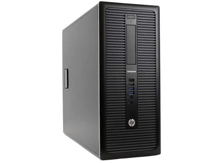 HP EliteDesk 800 G1 Tower PC, 3.2GHz Intel i5 Quad Core Gen 4