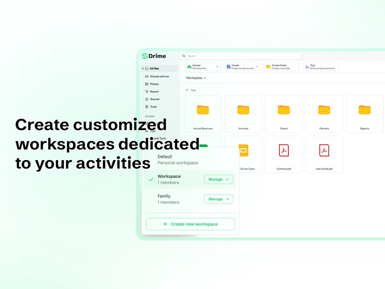 Drime Secure Cloud Storage: Lifetime Subscription