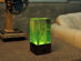 Block Resin Lamp (Aurora)