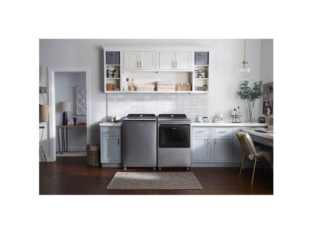 Whirlpool WED6120HC 7.4 Cu. Ft. Chrome Shadow Smart HE Top Load Electric Dryer