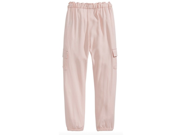 Epic Threads Big Girls Cargo Jogger Pants Peach Skin Size Medium