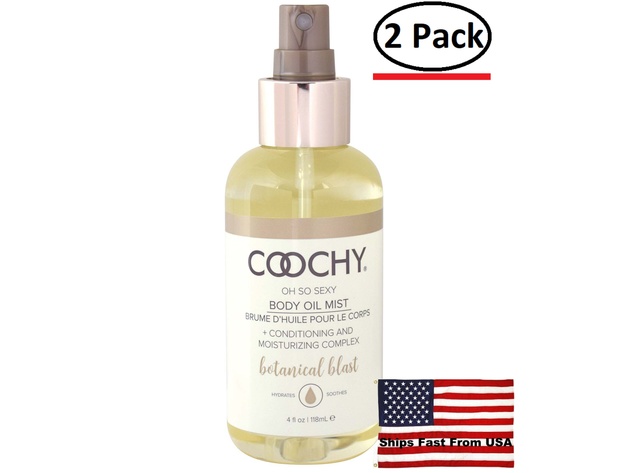 [ 2 Pack ] Coochy Body Oil Mist - 4 Oz
