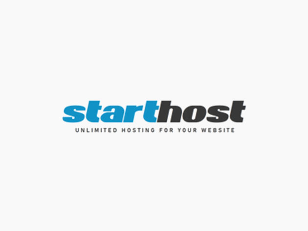 StartHost Web Hosting lifetime subscription [25 Websites]