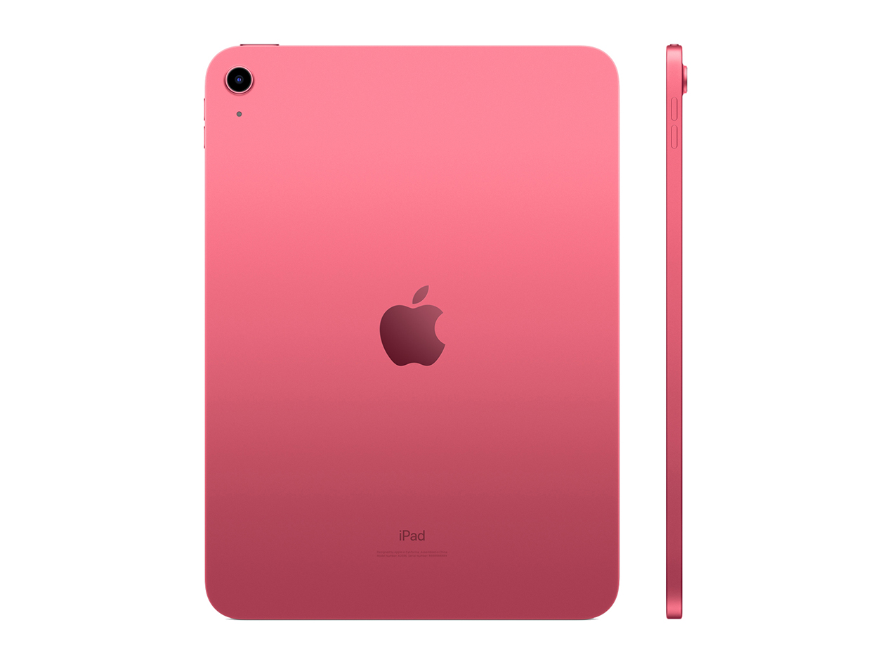Apple iPad 10th Gen (2022) 64GB Wi-Fi & Cellular Pink (Refurbished)