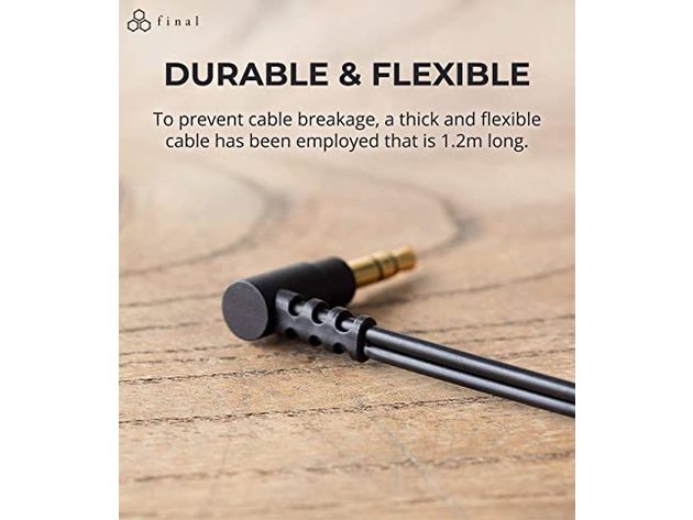 Final Audio E1000 Isolating In-Ear Headphones Earphones with Dynamic drivers (Like New, Open Retail Box)