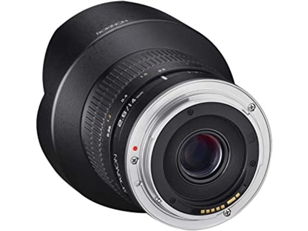 Rokinon 134345789 FE14M-C F2.8 Ultra Wide Angle 14mm Lens for Canon - Black (Used, Open Retail Box)