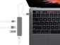 HyperDrive USB-C Hub with 4K HDMI Support - Gray