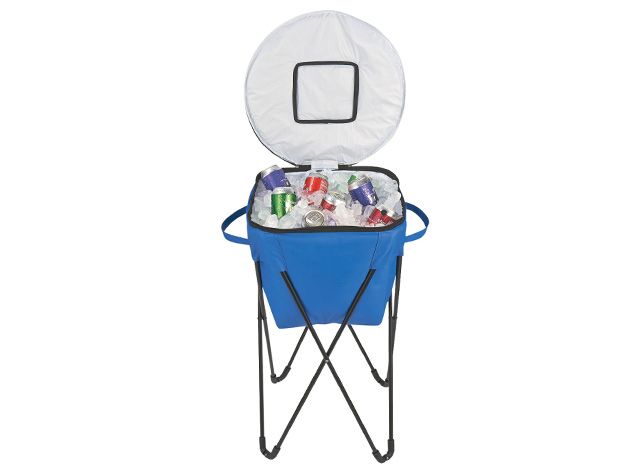 Collapsible Nylon Stand-Up Cooler