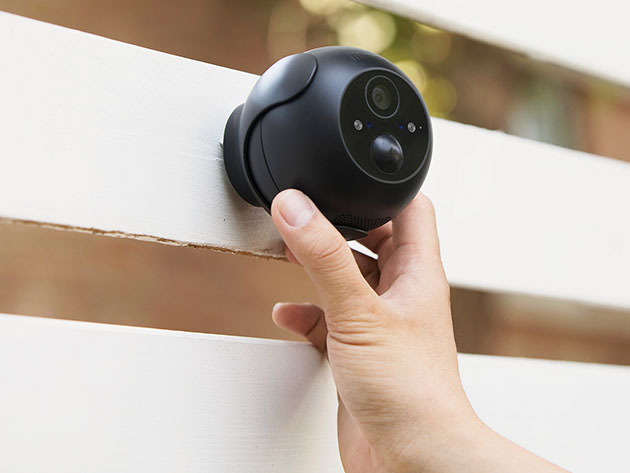 Litmor Wireless Rechargeable Camera: Bundle of 2 (Black)
