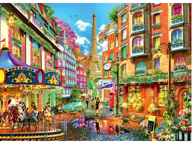 Paris Eiffel Jigsaw Puzzles 1000 Piece