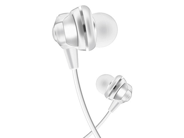 HOCO L1 Lightning Cable Headphones (White)