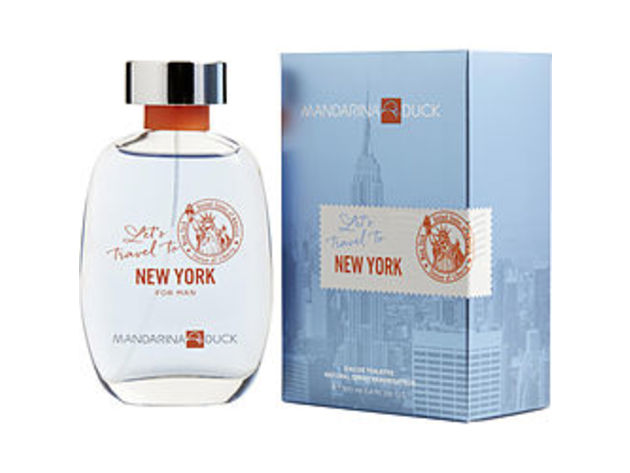 MANDARINA DUCK LET'S TRAVEL TO NEW YORK by Mandarina Duck EDT SPRAY 3.4 OZ For MEN
