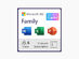 Microsoft 365: 1-Year Subscription (Family/Up to 6 Users)