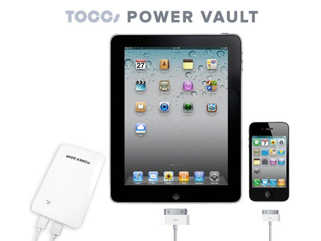 Power Vault: 10,000 mAhs of Portable Charging Power (International)