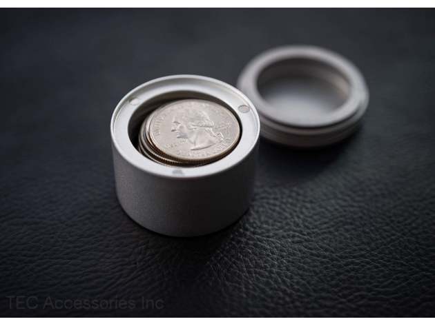 Min-E-Vault Storage Container Silver