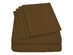 Super-Soft 1800 Series Bamboo Blend 6-Piece Sheet Set (Chocolate/King)
