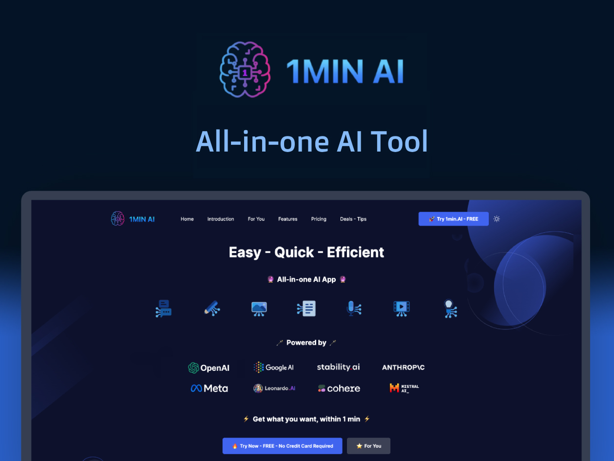 1min.AI: 3-Year Subscription