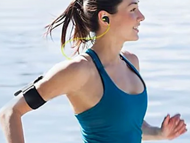 Bluetooth Stereo Sport Earbuds (Blue)