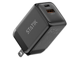 Statik® 48W BlitzCharge™ Dual Power Adapter