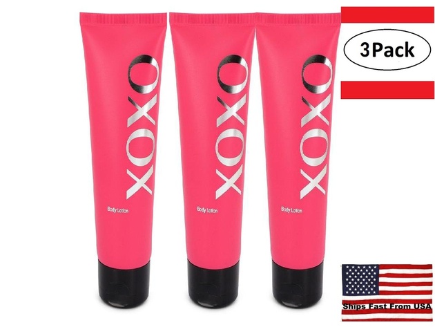 3 Pack XOXO by Victory International Body Lotion 3.3 oz for Women