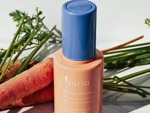 Nuria Defend: Skin Restoring Serum with Carrot Seed Oil (25ml/2-Pack)
