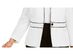 Kasper Women's Plus Size Piped Jacket White Size 18