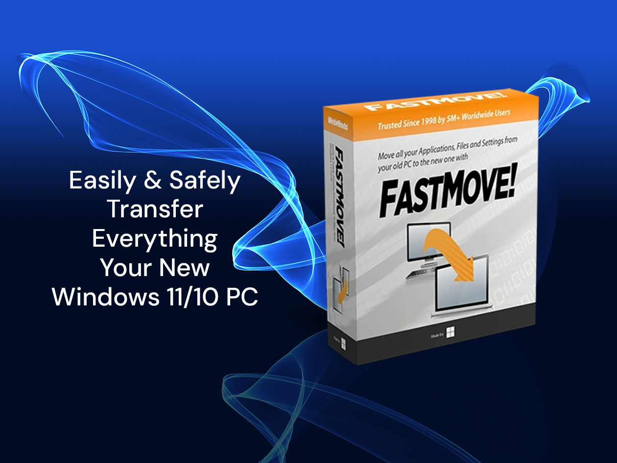 FastMove Lifetime Subscription: 3 Computers
