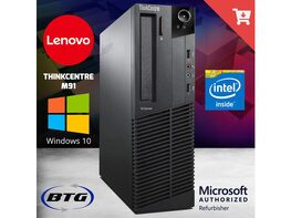 Lenovo ThinkCentre M91P Desktop Computer PC, 3.20 GHz Intel i5 Quad Core Gen 2, 8GB DDR3 RAM, 1TB SATA Hard Drive, Windows 10 Home 64bit (Renewed)