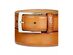 Tasso Elba Mens Feather Edge Belt Beige Size 34 Regular