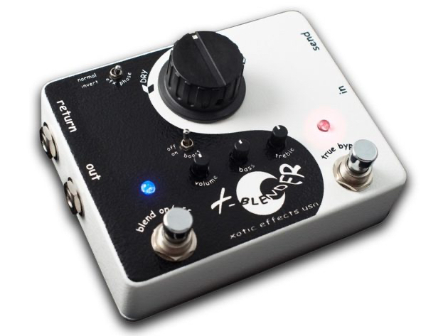 Xotic Effect XBlender Wet/Dry Signal Blender Series/Parallel Effects Loop Pedal (Like New, Damaged Retail Box)