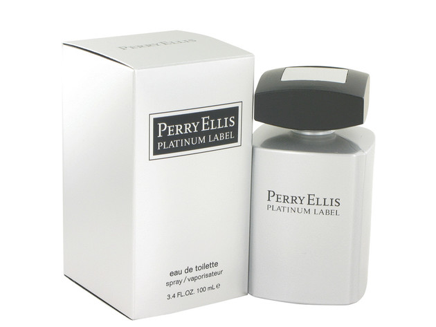 3 Pack Perry Ellis Platinum Label by Perry Ellis Eau De Toilette Spray 3.4 oz for Men