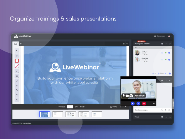 LiveWebinar Pro: Lifetime Subscription