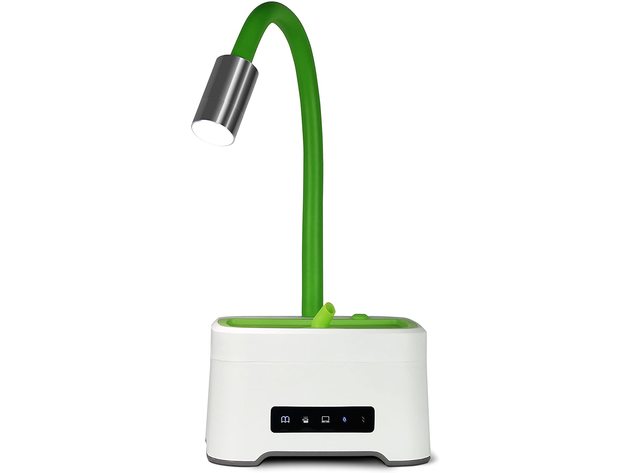 ZAQ Lumin Litemist Aromatherapy Essential Oil LED Desk Lamp Diffuser Humidifier, 300 ml, Green
