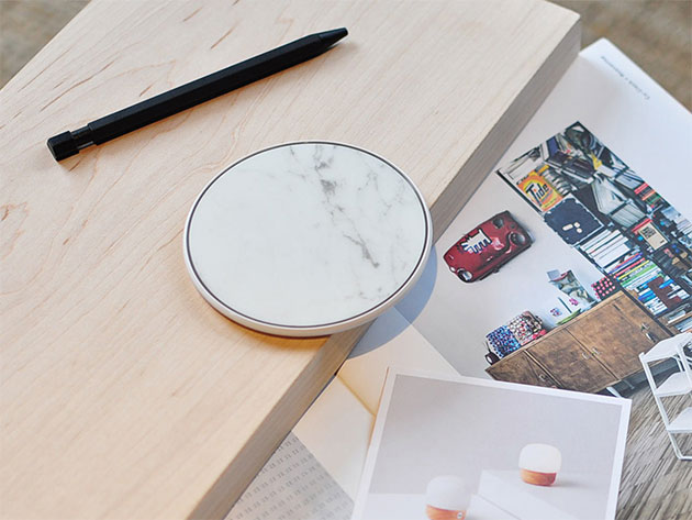 Takieso Marble Wireless Charger (White)