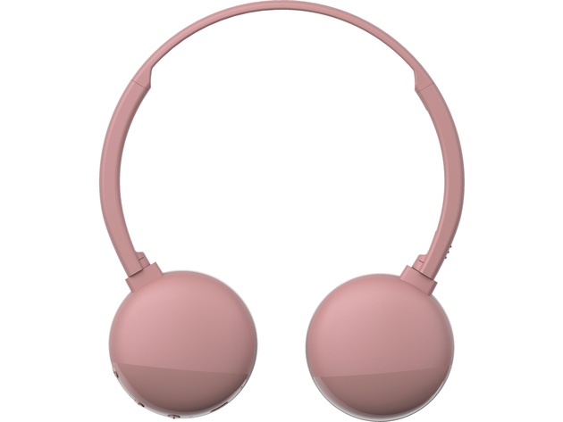 JVC Flats Bluetooth Wireless On Ear Headphones - Pink
