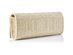 Jessica McClintock Mackenzie Sparkle & Shine Evening Clutch with 22.5 Inches Shoulder Drop, Champagne