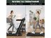 SuperFit 2.25HP Folding Jogging Machine Treadmill W/ Speaker Bluetooth Black