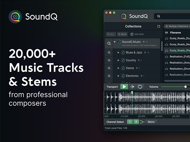 SoundQ Sound Library Software: 3-Yr Subscription
