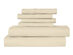 6-Piece Bamboo-Blend Comfort Luxury Sheet Set (Khaki/Queen)