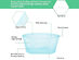 Eco-Friendly Reusable Food Storage Zip Bags (8-Pack)