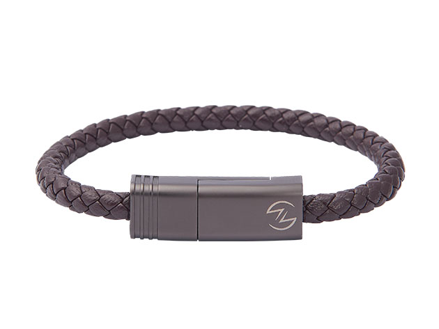 NILS 2.0 Solo: Fast Wearable USB-C Cable (Chocolate/ L)