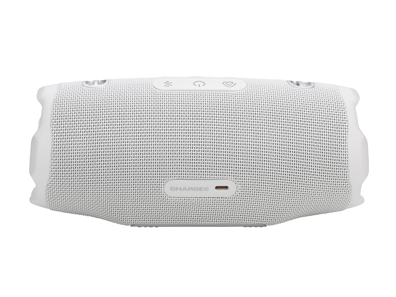 JBL Charge 6 (2025) Portable Speaker - White (Open Box)