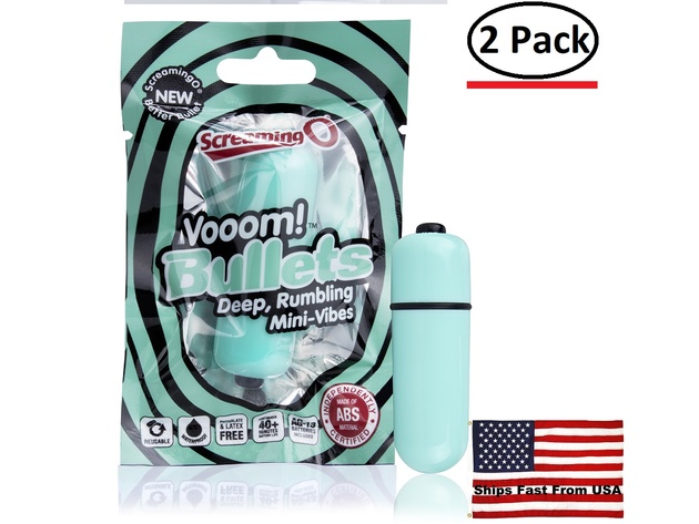 ( 2 Pack ) Vooom Bullets Mini-Vibes - Each - Kiwi-Mint